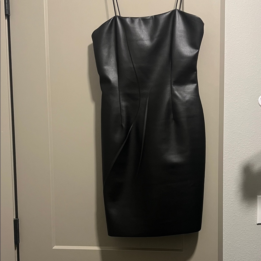love...ady Black Mini Dress